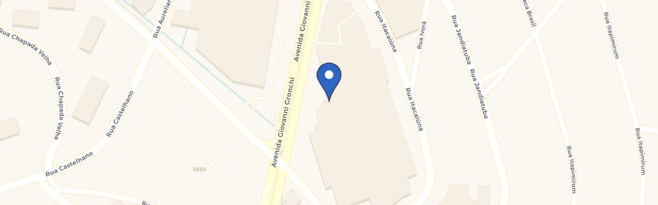 Mapa da estação Shopping Jardim Sul