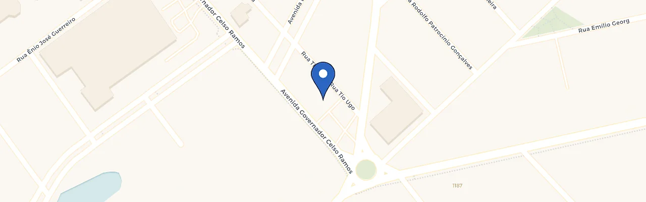 Mapa da estação Posto Tio Ugo