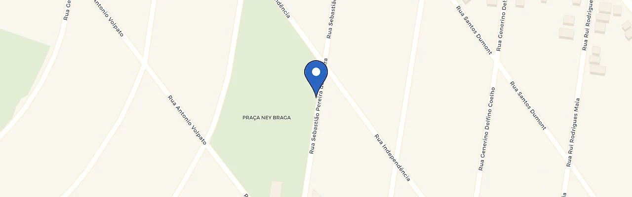 Mapa da estação Itaipu Igreja São José