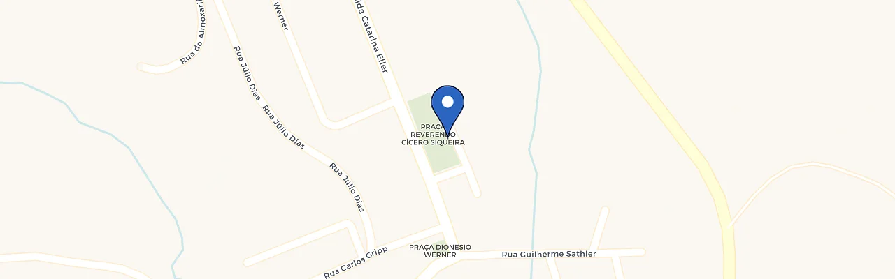 Mapa da estação Jequitibá MG