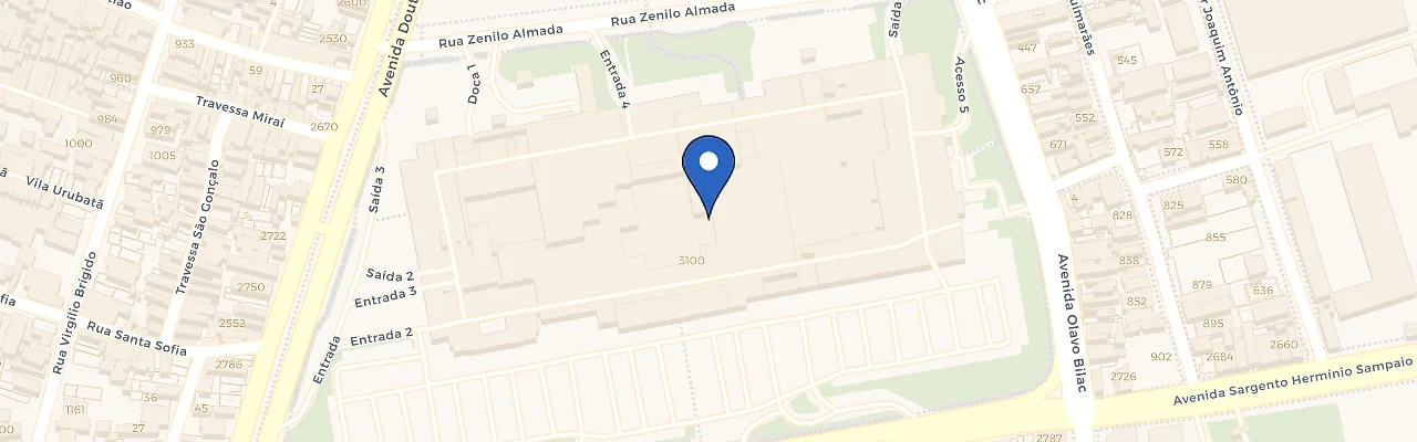 Mapa da estação Riomar Kennedy
