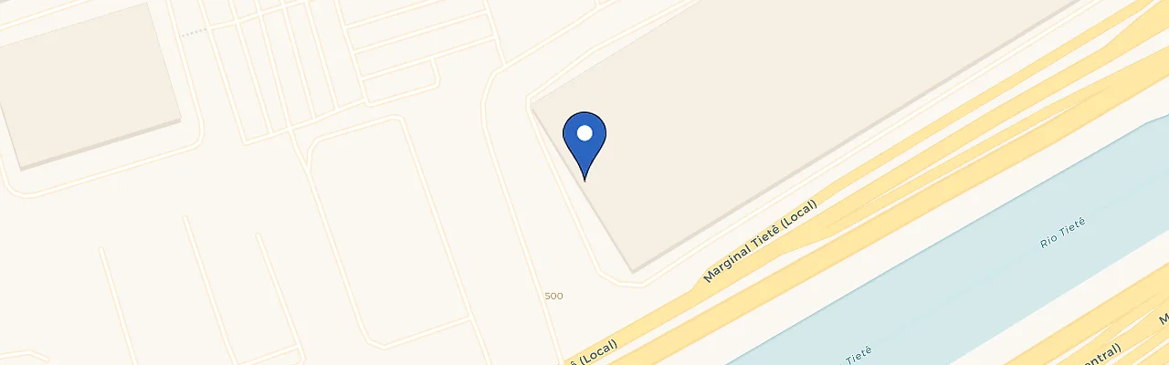 Mapa da estação JBS