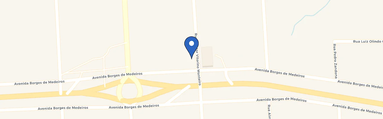 Mapa da estação Supermercado Grando