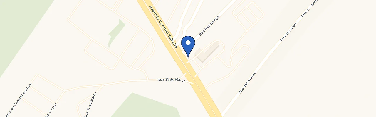 Mapa da estação Portela Auto Posto