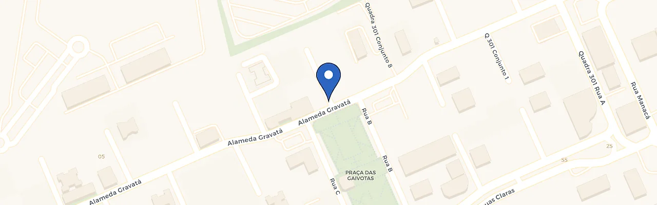 Mapa da estação Vila Carioca