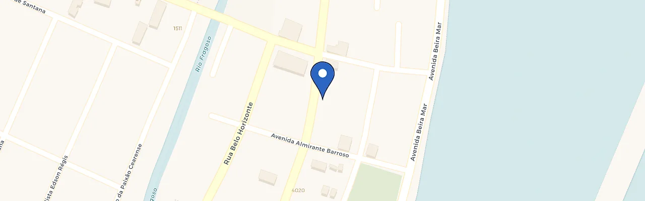 Mapa da estação Zon - Olinda