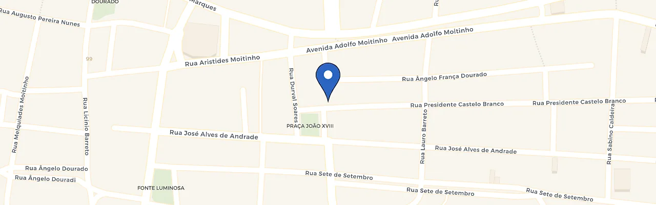 Mapa da estação Nordeste Eletro Posto