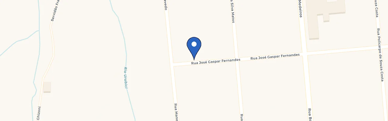 Mapa da estação Pousada Vila Dos Butiás