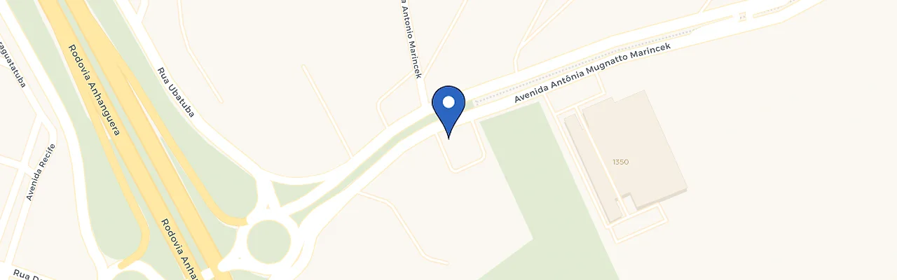 Mapa da estação Posto Super RV