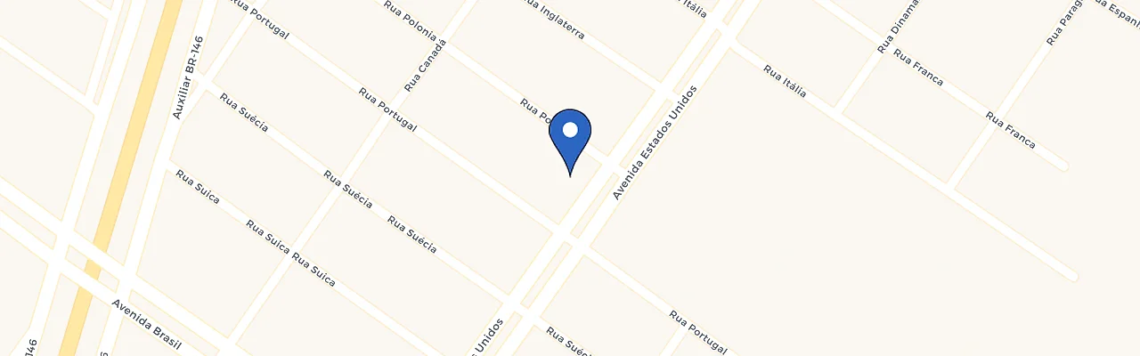Mapa da estação Bernardão