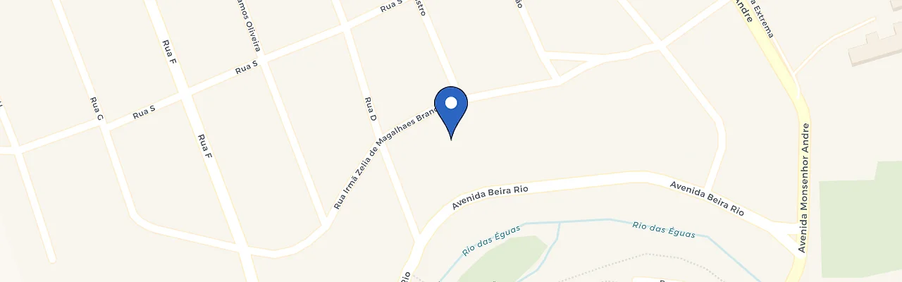 Mapa da estação Restaurante Manancial Beira Rio