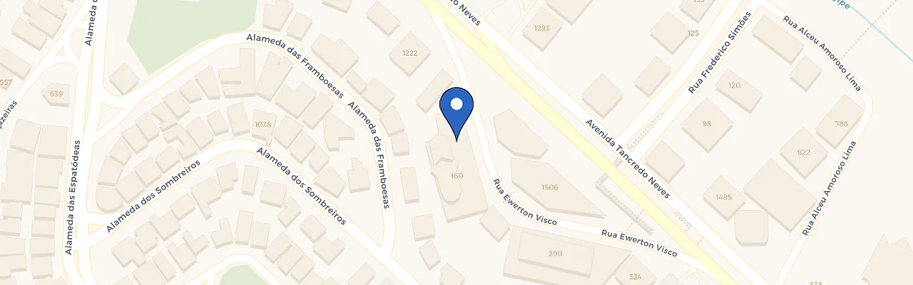 Mapa da estação Boulevard Side Residencial