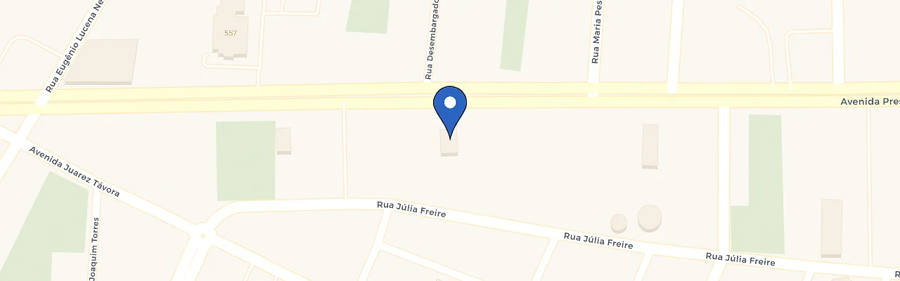 Mapa da estação Bem Conecta, João Pessoa/PB