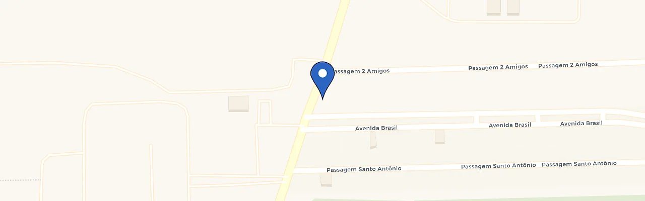 Mapa da estação Posto Maguari Artur Bernardes