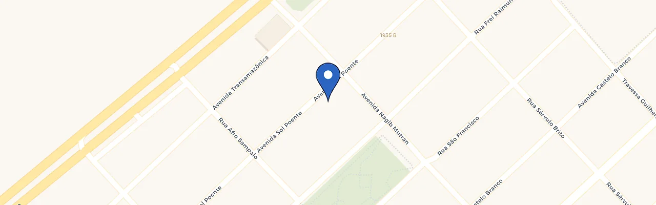 Mapa da estação Hotel Tibiriçá
