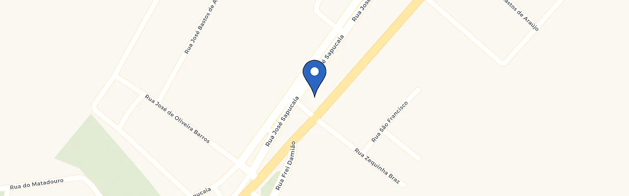 Mapa da estação Nordeste Rápida