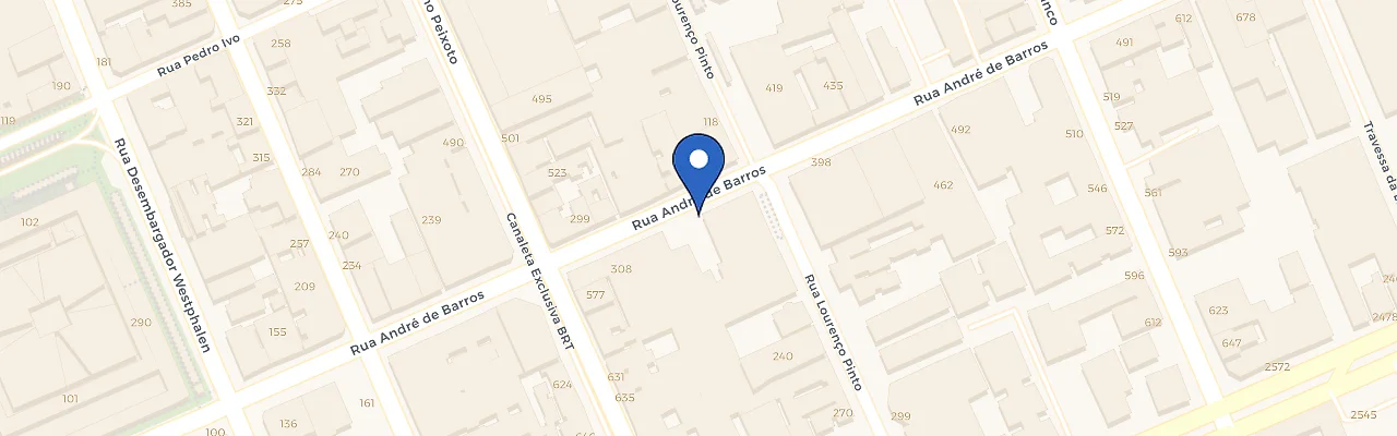 Mapa da estação Smart Hub