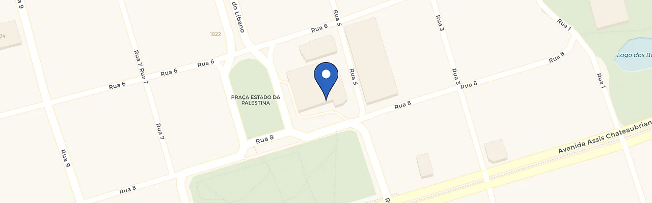 Mapa da estação Pão De Açúcar
