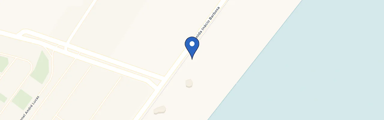 Mapa da estação Faraó Na Praia