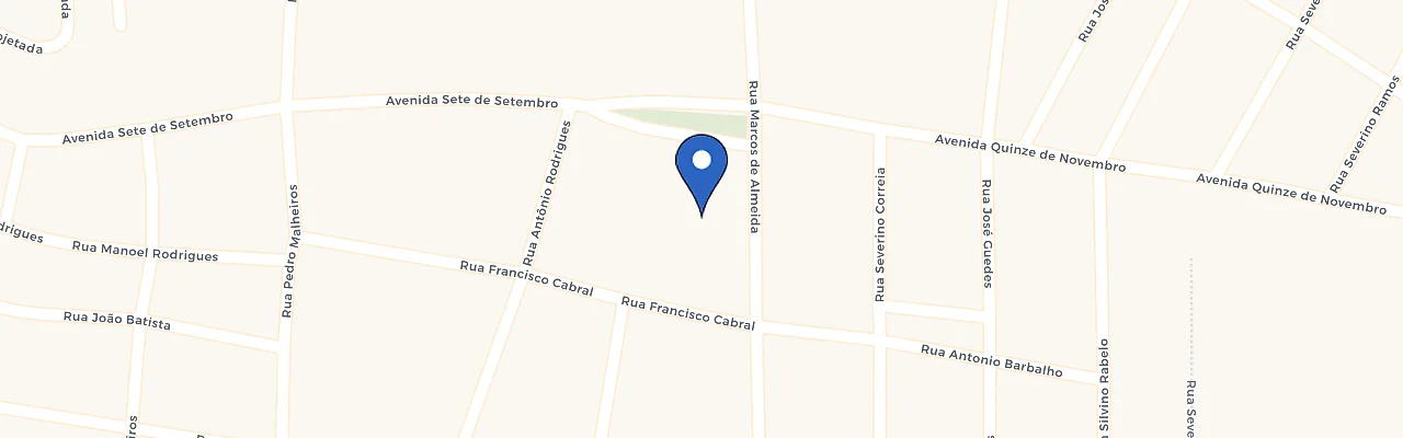 Mapa da estação Residencial