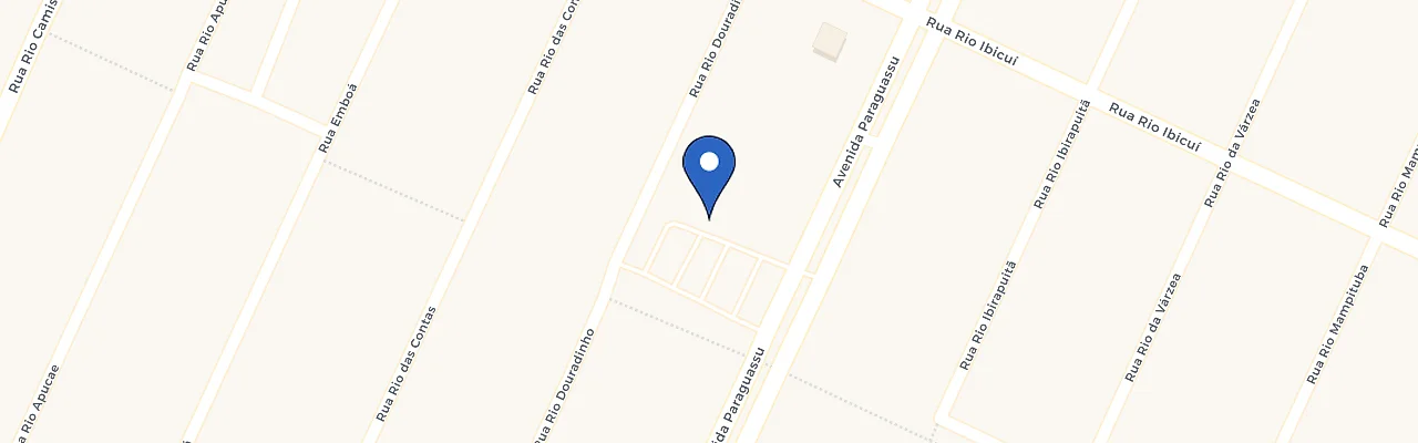 Mapa da estação Supermercado Avenida