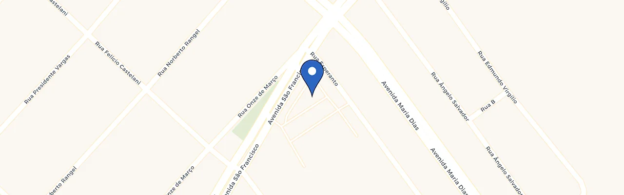 Mapa da estação Iquegami Vila Paulista