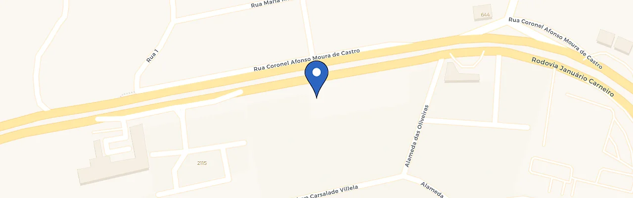 Mapa da estação Depósito Lopes