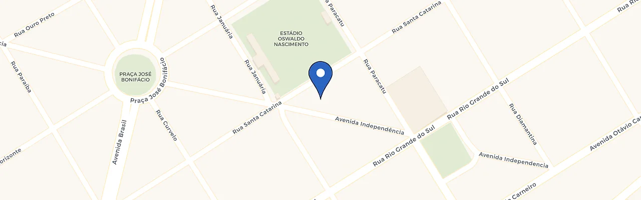Mapa da estação Lavanderia Mais