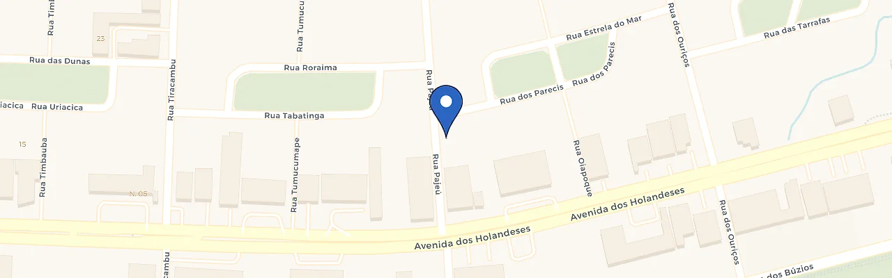 Mapa da estação Super Carga Cooperativa