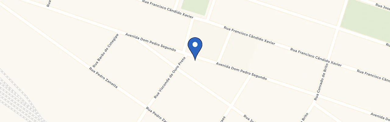 Mapa da estação Dom Pedro