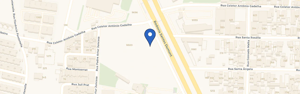 Mapa da estação Mix Mateus Messejana