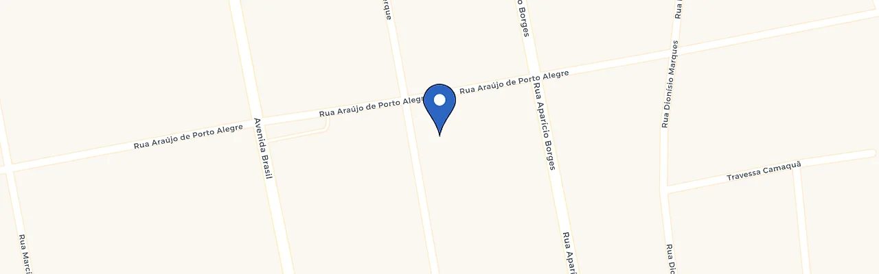 Mapa da estação Centro Agrícola