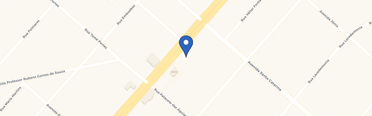 Mapa da estação Sonnenschein Brasil, Shopping Das Bebidas Washington Luís, Aeroporto Congonhas