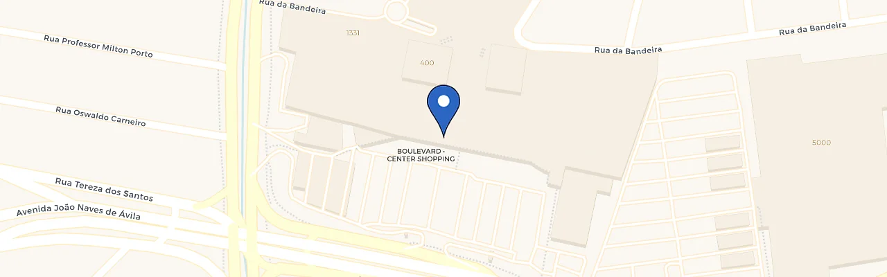 Mapa da estação Center Shopping