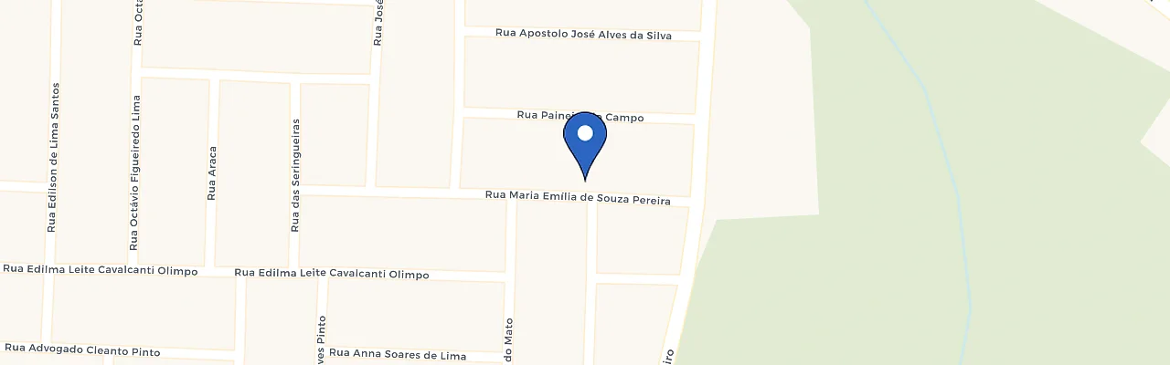 Mapa da estação Residencial Araçagi