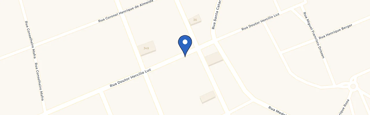 Mapa da estação Florença - Curitibanos