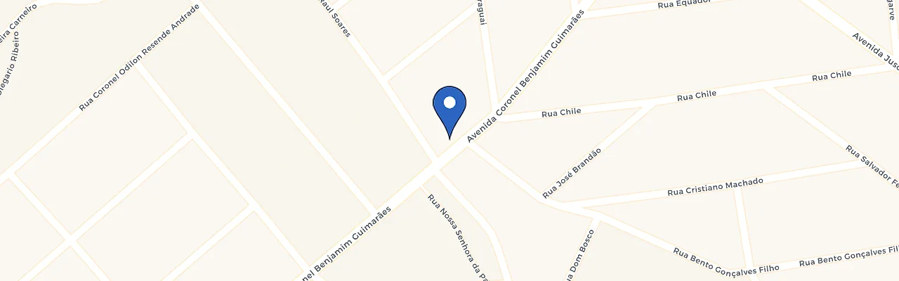 Mapa da estação Vila Mignon