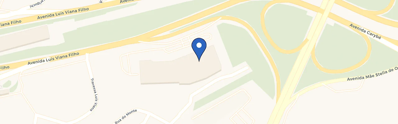 Mapa da estação Auto Shopping Itapoan