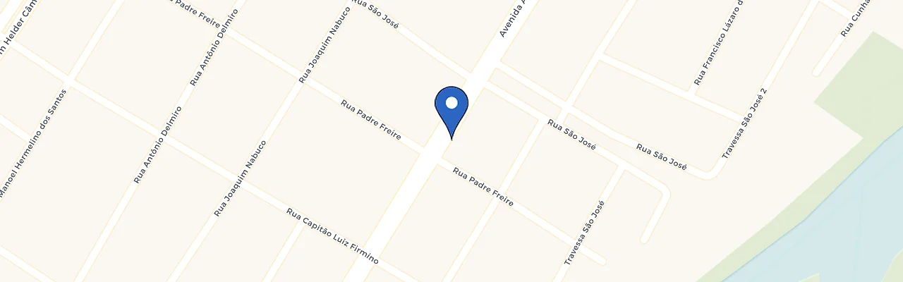 Mapa da estação JSL Recharge
