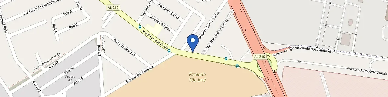 Mapa da estação Aeroporto