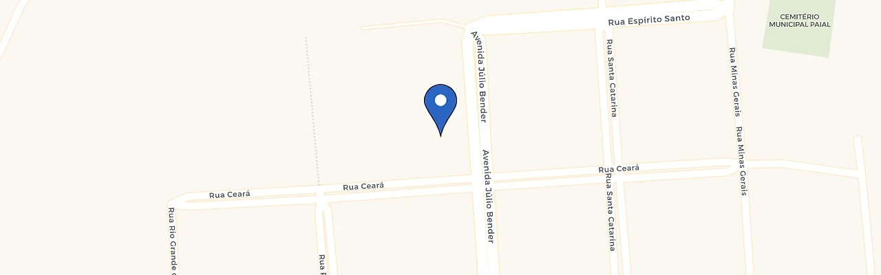 Mapa da estação Auto Posto Paial