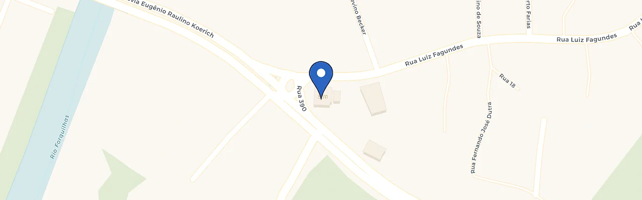 Mapa da estação Posto Sonho Meu Picadas