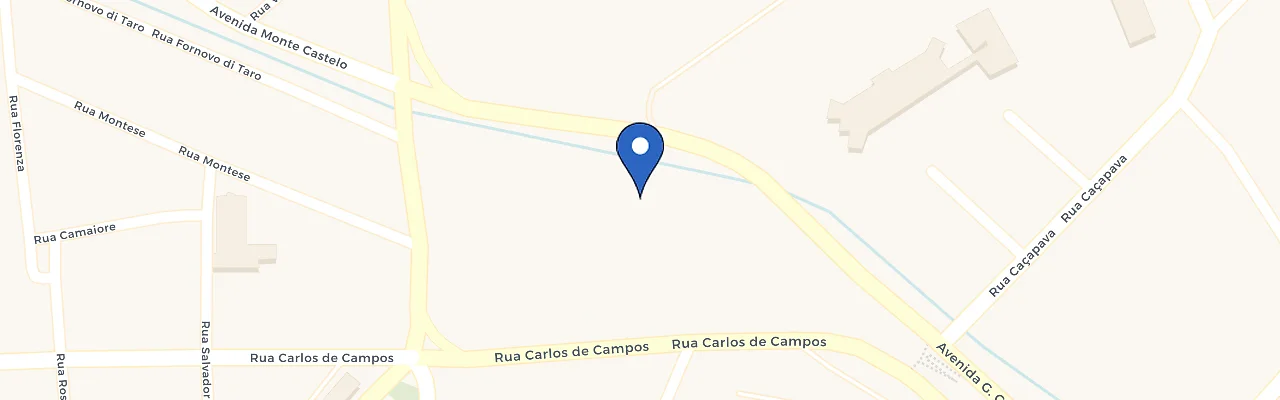 Mapa da estação Semar Jacareí
