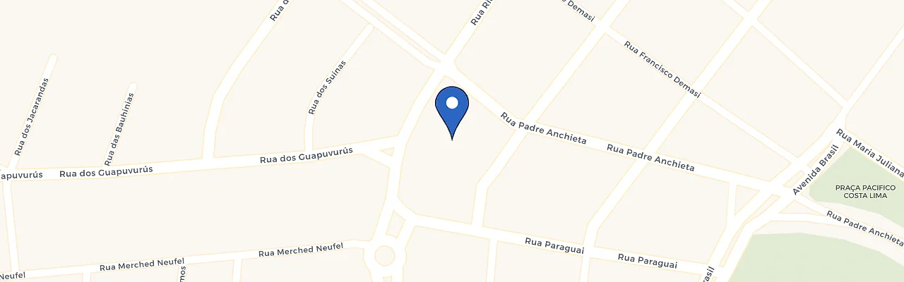Mapa da estação Posto RVM