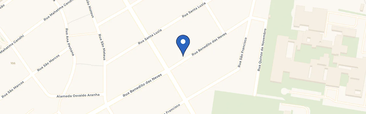 Mapa da estação Lava Jato Fórmula 1