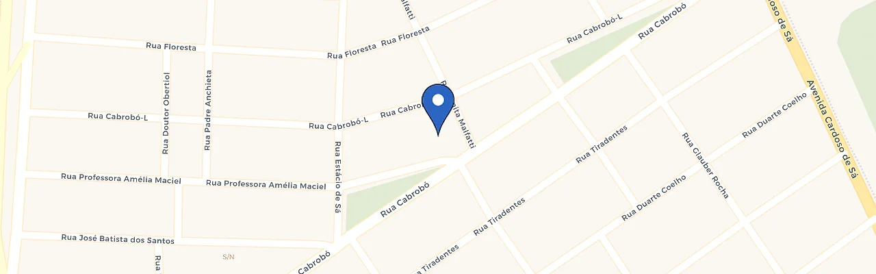 Mapa da estação VAPT JL Energia Solar
