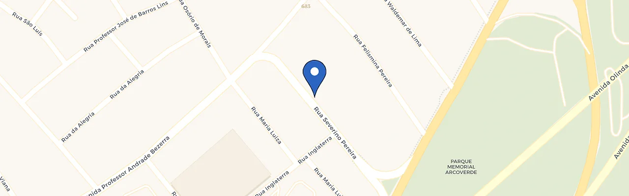 Mapa da estação Lock Tudo | Olinda - Pe