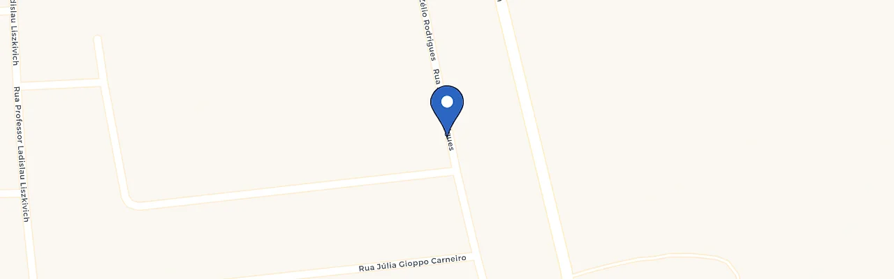 Mapa da estação Caçador, SC