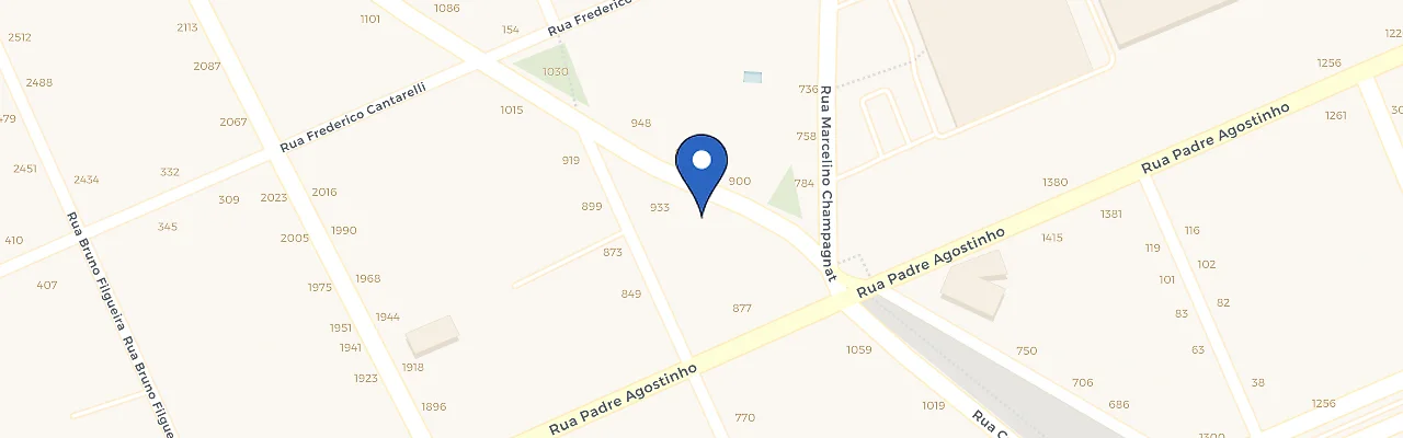Mapa da estação Madero Champagnat Barigui