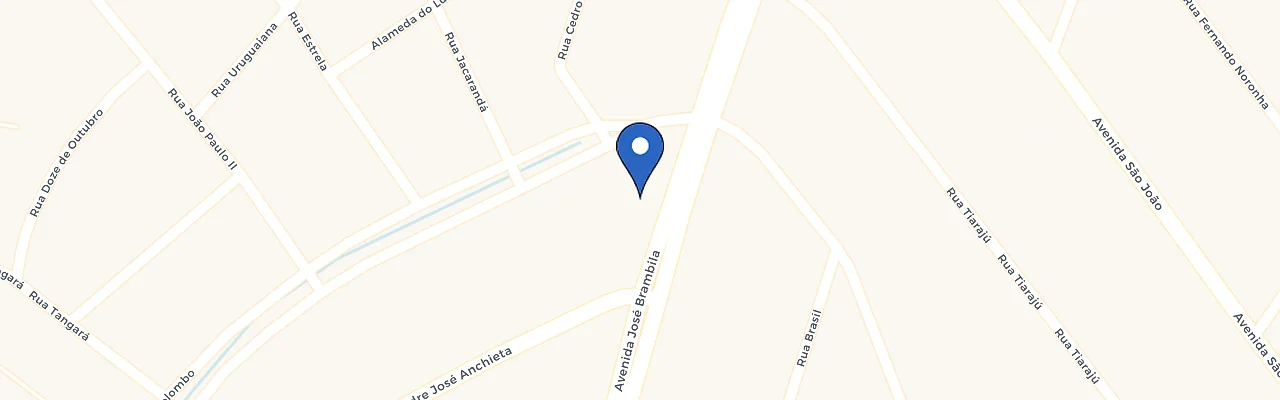 Mapa da estação Auto Posto Bambrila
